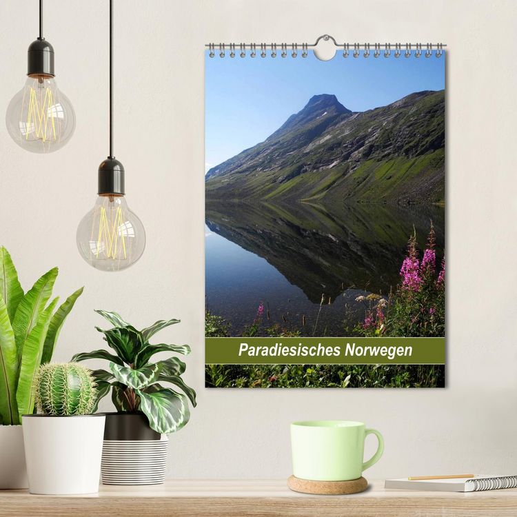 Produktbild: Paradiesisches Norwegen (Wandkalender 2026 DIN A4 hoch), CALVENDO Monatskalender