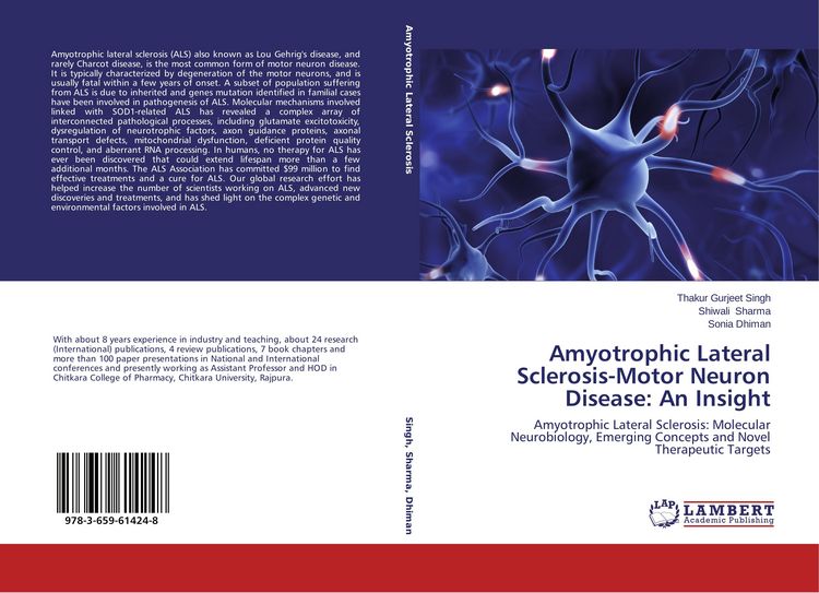 Produktbild: Amyotrophic Lateral Sclerosis-Motor Neuron Disease: An Insight