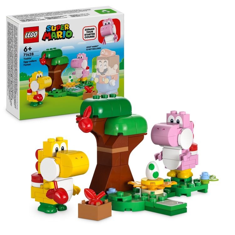 Bild vom Artikel LEGO Super Mario 71428 Yoshis wilder Wald – Erweiterungsset mit 2 Figuren vom Autor 