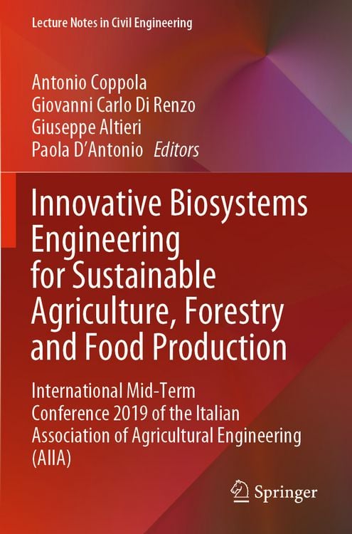 Produktbild: Innovative Biosystems Engineering for Sustainable Agriculture, Forestry and Food Production