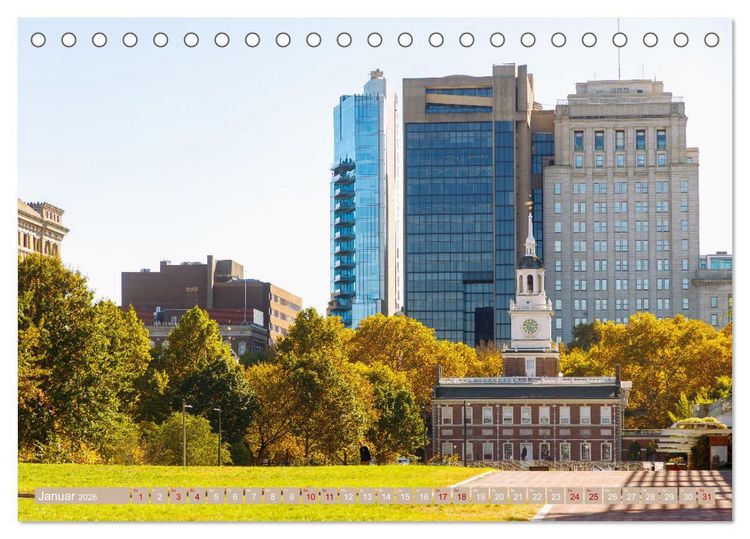 Produktbild: USA Ostk&uuml;ste. Von den Blue Ridge Mountains bis zur Chesapeake Bay (Tischkalender 2026 DIN A5 quer), CALVENDO Monatskalender