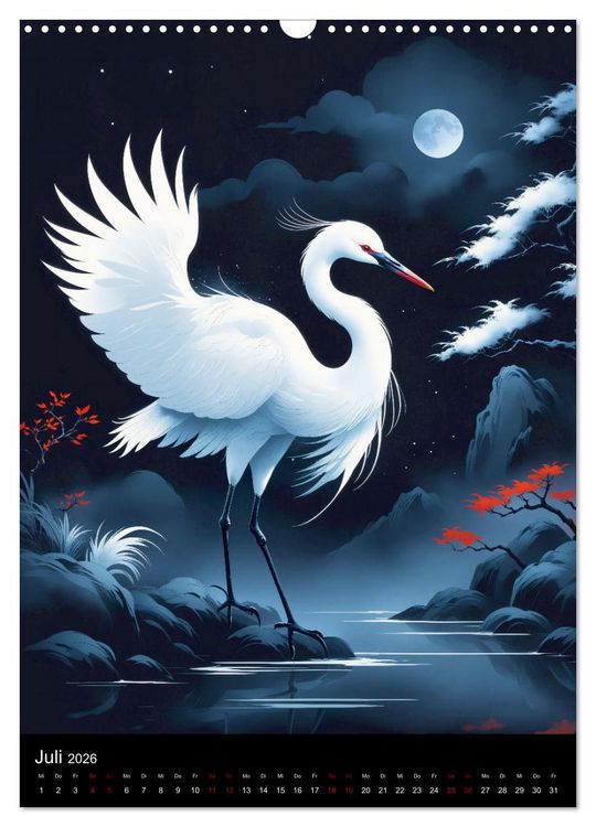 Produktbild: Asiatische Inspiration Fern&ouml;stlicher Art - Dunkle Werke (Wandkalender 2026 DIN A3 hoch), CALVENDO Monatskalender