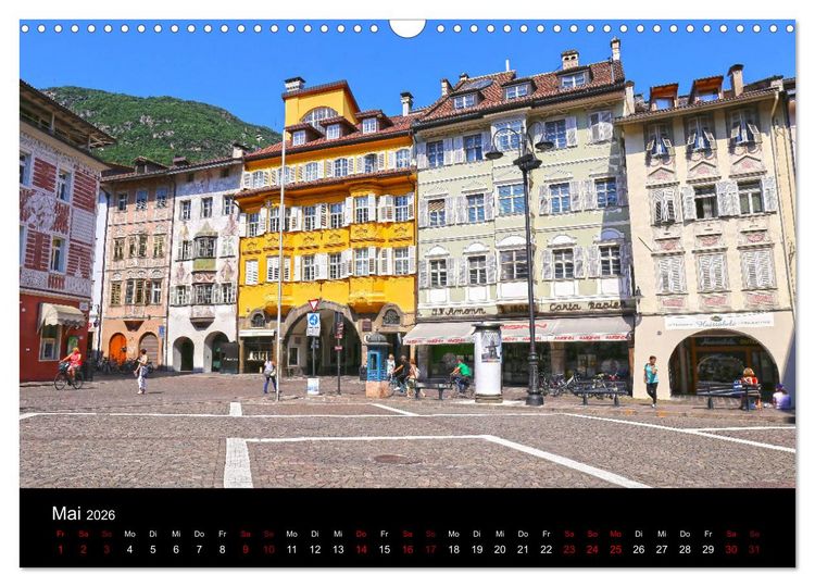 Produktbild: Bozen 2026 (Wandkalender 2026 DIN A3 quer), CALVENDO Monatskalender