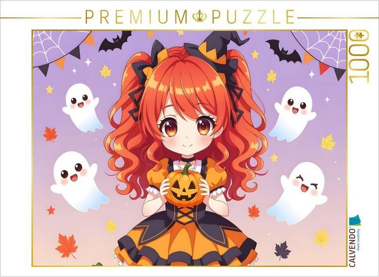 Produktbild: CALVENDO Puzzle Halloween | 1000 Teile Lege-Gr&ouml;&szlig;e 64x48cm Foto-Puzzle f&uuml;r gl&uuml;ckliche Stunden