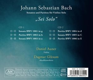Produktbild: Sonaten & Partiten f&uuml;r Violine solo BWV 1001-1006