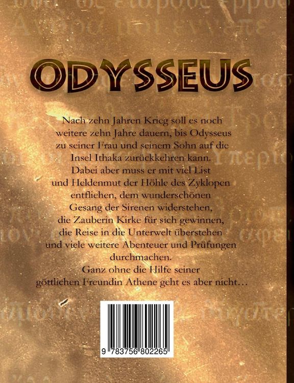 Produktbild: Die Abenteuer des Odysseus