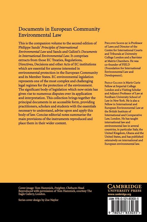 Produktbild: Documents in European Community Environmental Law