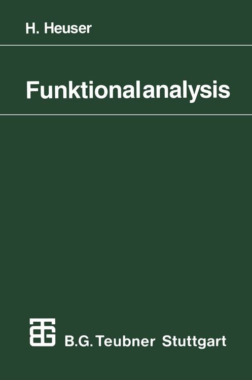Produktbild: Funktionalanalysis