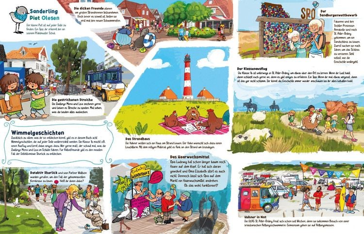Produktbild: Das St. Peter-Ording Wimmelbuch