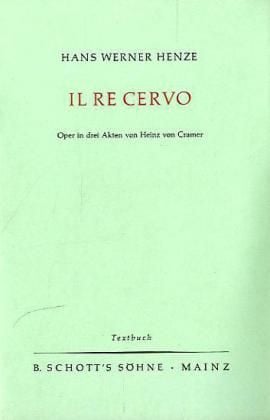 Produktbild: Il Re Cervo oder Die Irrfahrten der Wahrheit