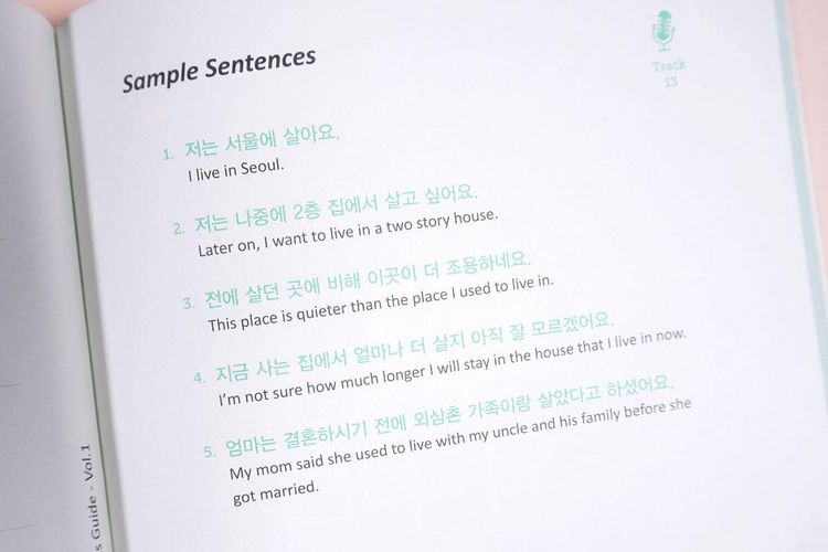 Produktbild: The Korean Verbs Guide