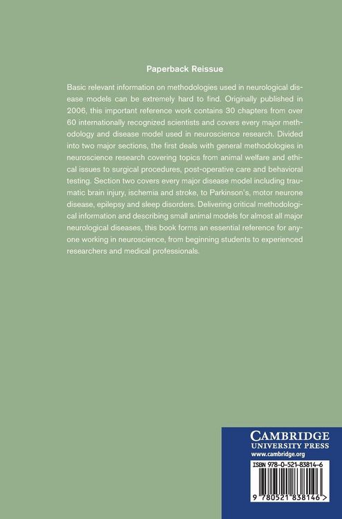 Produktbild: Handbook of Experimental Neurology