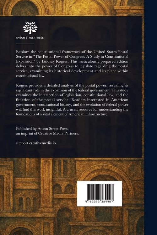Produktbild: The Postal Power of Congress