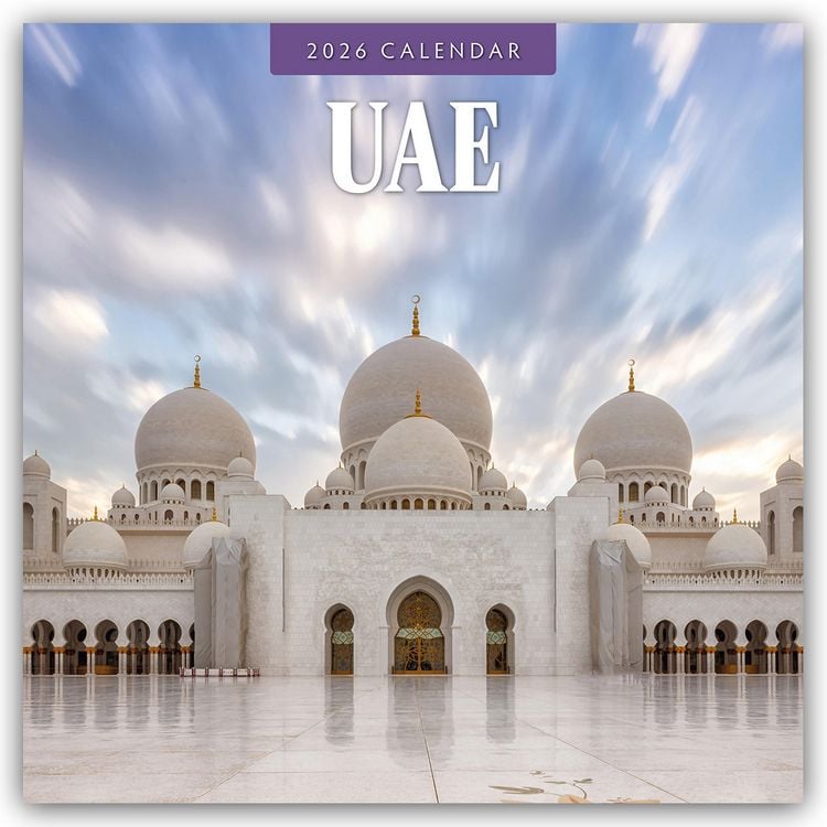 Produktbild: UAE – Vereinigte Arabische Emirate 2026 – 16-Monatskalender