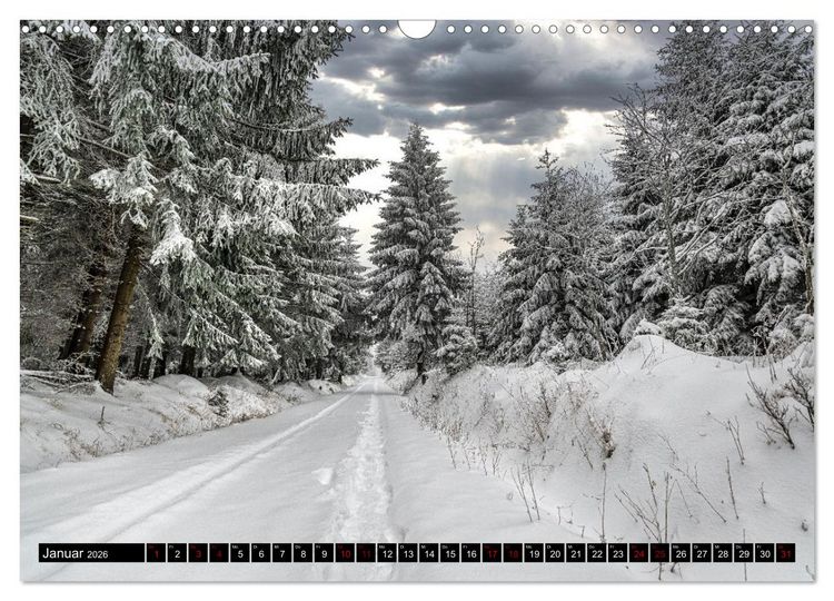 Produktbild: Landschafts-Fotografie Erzgebirge (Wandkalender 2026 DIN A3 quer), CALVENDO Monatskalender