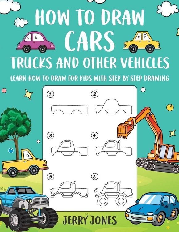 Produktbild: How to Draw Cars, Trucks, and other Vehicles