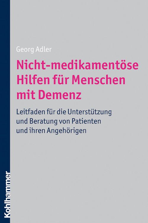Produktbild: Nicht-medikament&ouml;se Hilfen f&uuml;r Menschen mit Demenz