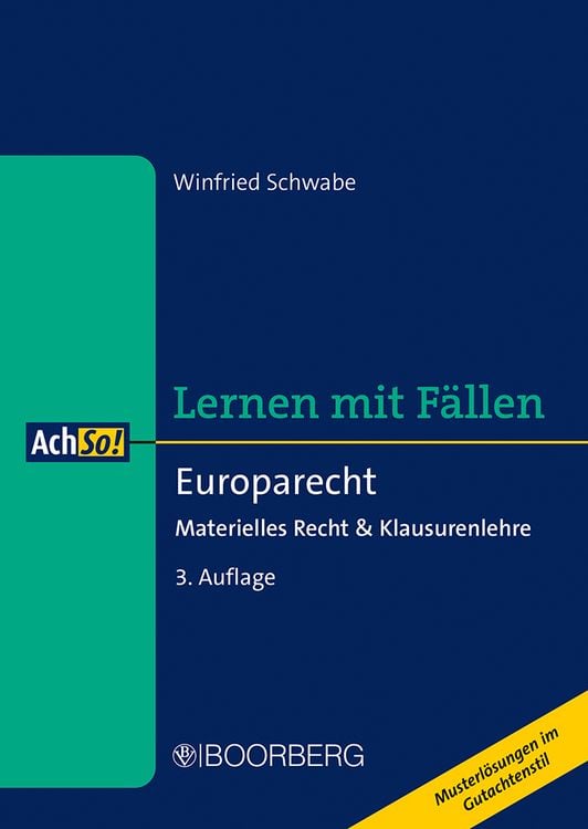 Bild vom Artikel Europarecht vom Autor Winfried Schwabe