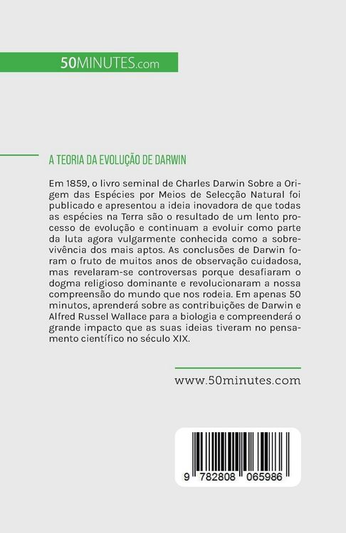 Produktbild: A Teoria da Evolu&ccedil;&atilde;o de Darwin