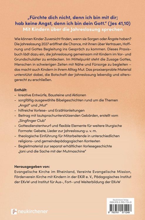 Produktbild: Jani und die Sache mit der Mutmaschine