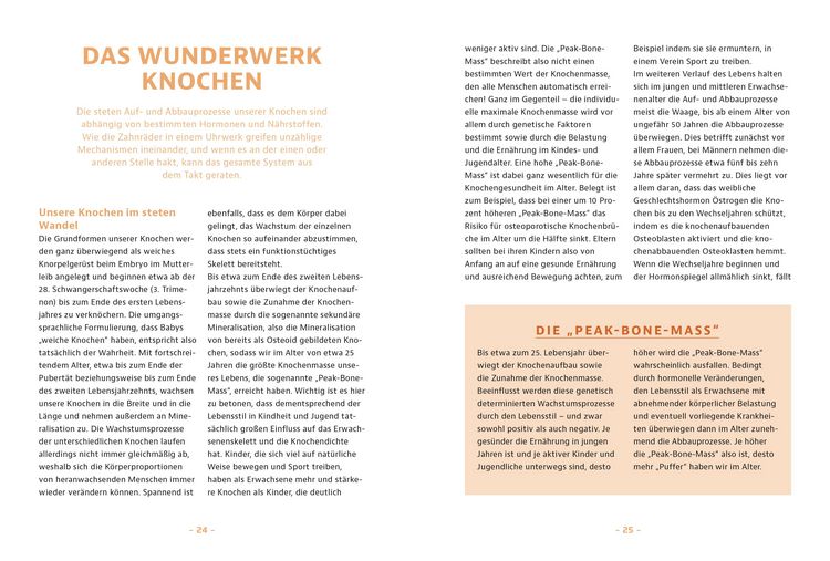 Produktbild: Mit starken Knochen durchs Leben