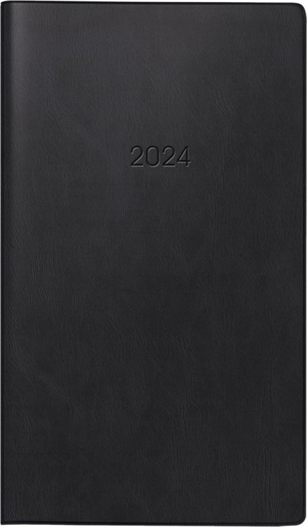 Produktbild: Taschenkalender 9x15cm sw 2S/1W