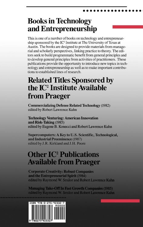 Produktbild: Commercializing SDI Technologies