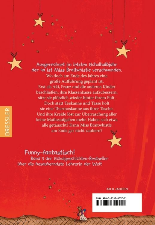 Produktbild: Miss Braitwhistle 3. Miss Braitwhistle hebt ab. Neu illustriert von Andrea Stegmaier