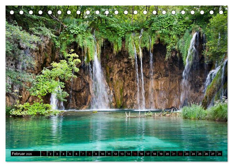 Produktbild: Kroatien (Tischkalender 2026 DIN A5 quer), CALVENDO Monatskalender