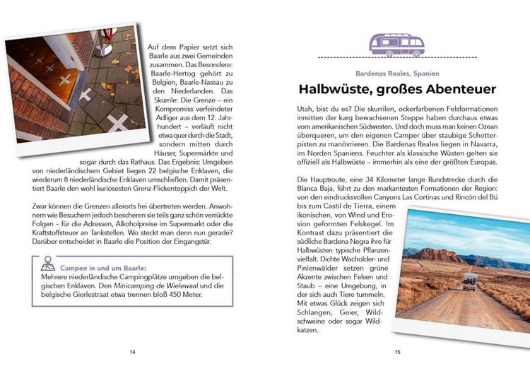 Produktbild: Der verr&uuml;ckteste Reisef&uuml;hrer mit dem Camper