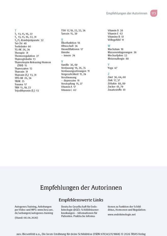 Produktbild: Die beste Ern&auml;hrung f&uuml;r deine Schilddr&uuml;se
