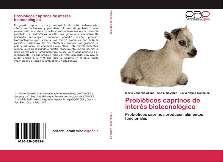 Produktbild: Probi&oacute;ticos caprinos de inter&eacute;s biotecnol&oacute;gico