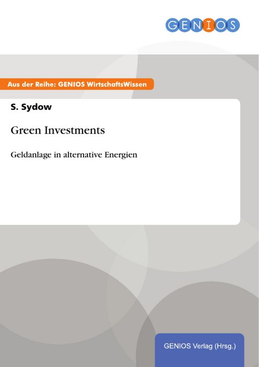 Produktbild: Green Investments