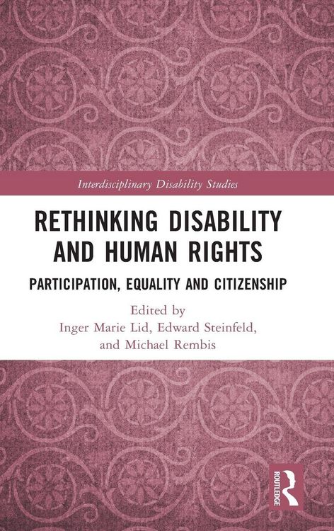 Produktbild: Rethinking Disability and Human Rights