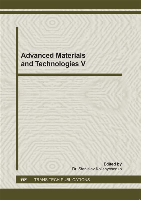 Produktbild: Advanced Materials and Technologies V