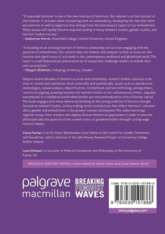 Produktbild: New Feminist Perspectives on Embodiment