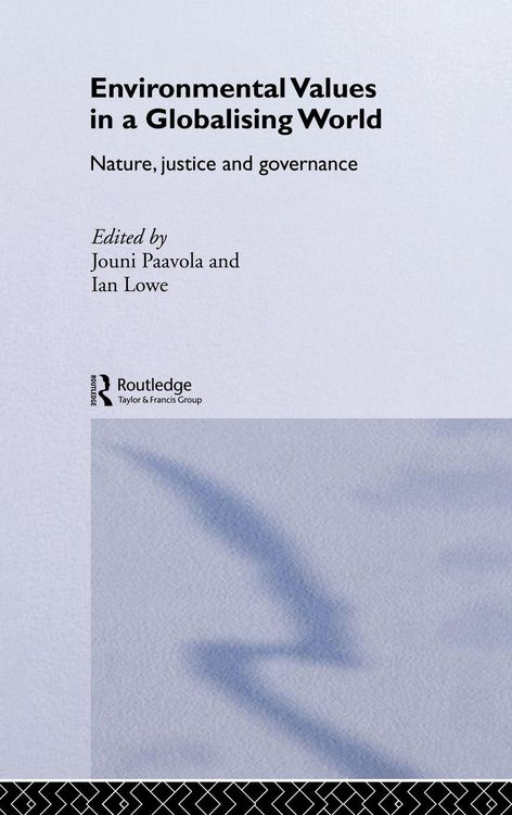 Produktbild: Environmental Values in a Globalizing World