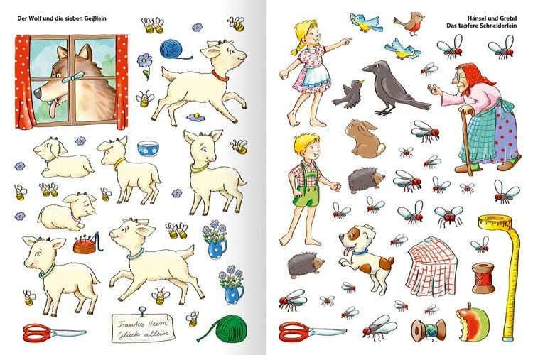 Produktbild: Erstes Stickern &ndash; M&auml;rchen
