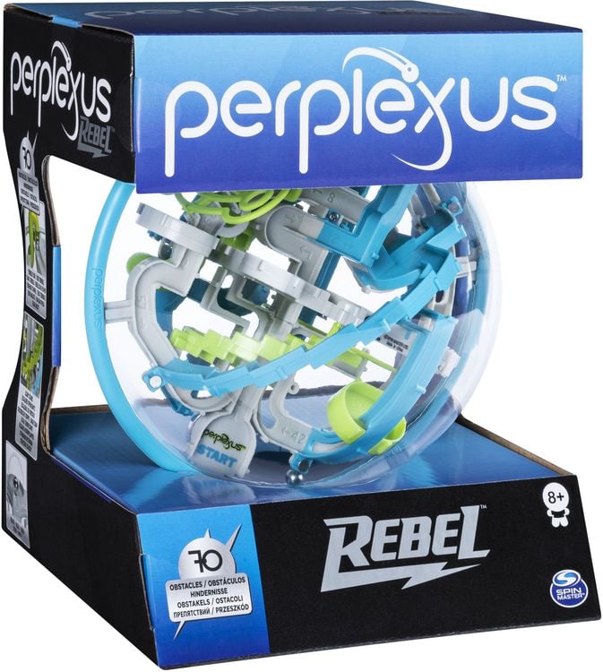Spin Master Games Perplexus Rebel, 3D-Labyrinth mit 70 Hindernissen