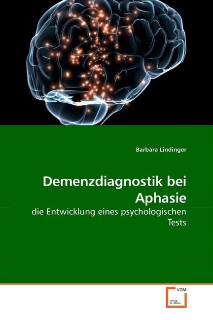 Produktbild: Lindinger, B: Demenzdiagnostik bei Aphasie