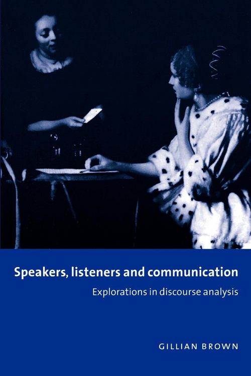 Produktbild: Speakers, Listeners and Communication
