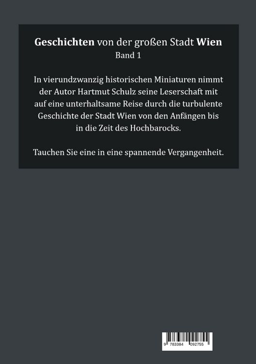 Produktbild: Geschichten von der gro&szlig;en Stadt Wien - Band 1