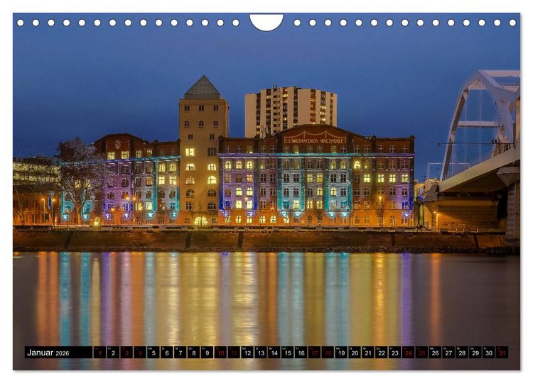 Produktbild: Ludwigshafen - Lebenswerte Stadt am Rhein (Wandkalender 2026 DIN A4 quer), CALVENDO Monatskalender