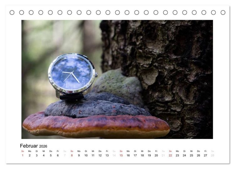 Produktbild: Uhren aus aller Welt (Tischkalender 2026 DIN A5 quer), CALVENDO Monatskalender