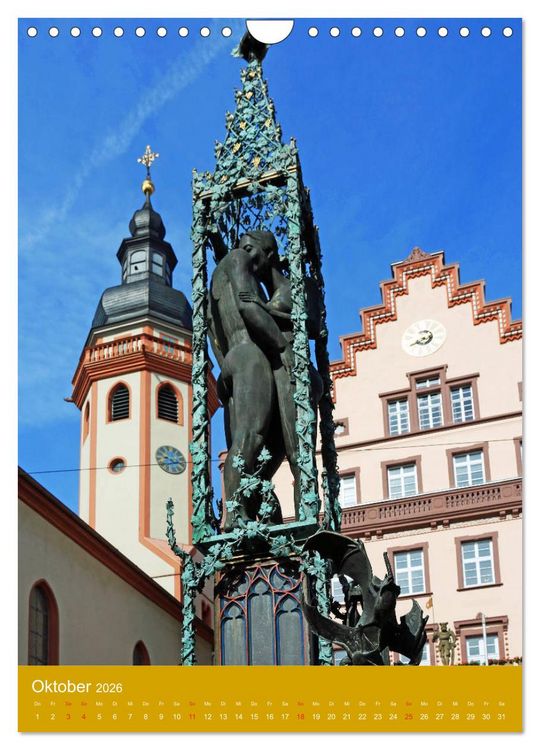 Produktbild: Sch&ouml;nes Karlsruhe (Wandkalender 2026 DIN A4 hoch), CALVENDO Monatskalender