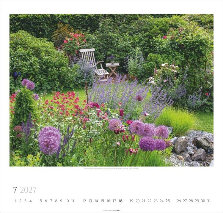 Produktbild: Gartentr&auml;ume Kalender 2027