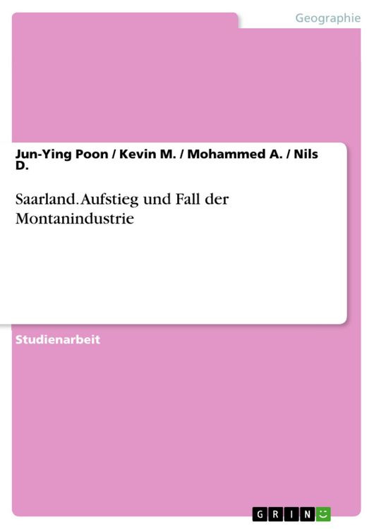 Produktbild: Saarland. Aufstieg und Fall der Montanindustrie