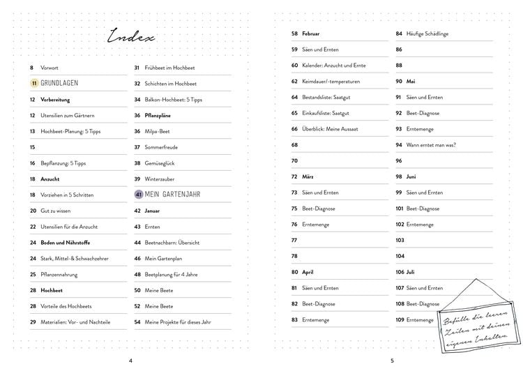 Produktbild: Hochbeet-Gl&uuml;ck &ndash; Das illustrierte Gartenbuch