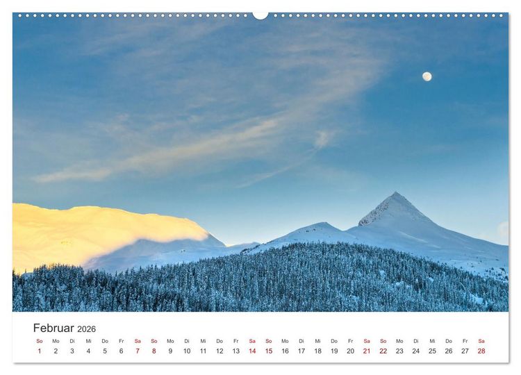 Produktbild: Emotionen der Berge (hochwertiger Premium Wandkalender 2026 DIN A2 quer), Kunstdruck in Hochglanz