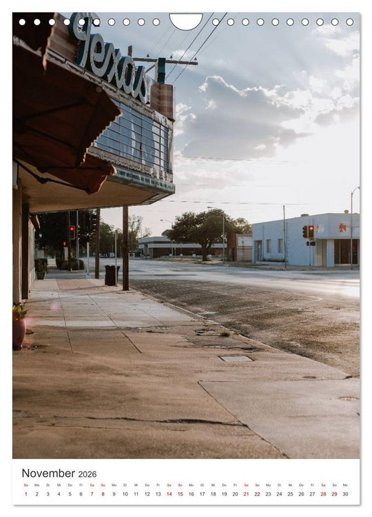 Produktbild: Texas - Eine Reise in den Lone Star State. (Wandkalender 2026 DIN A4 hoch), CALVENDO Monatskalender